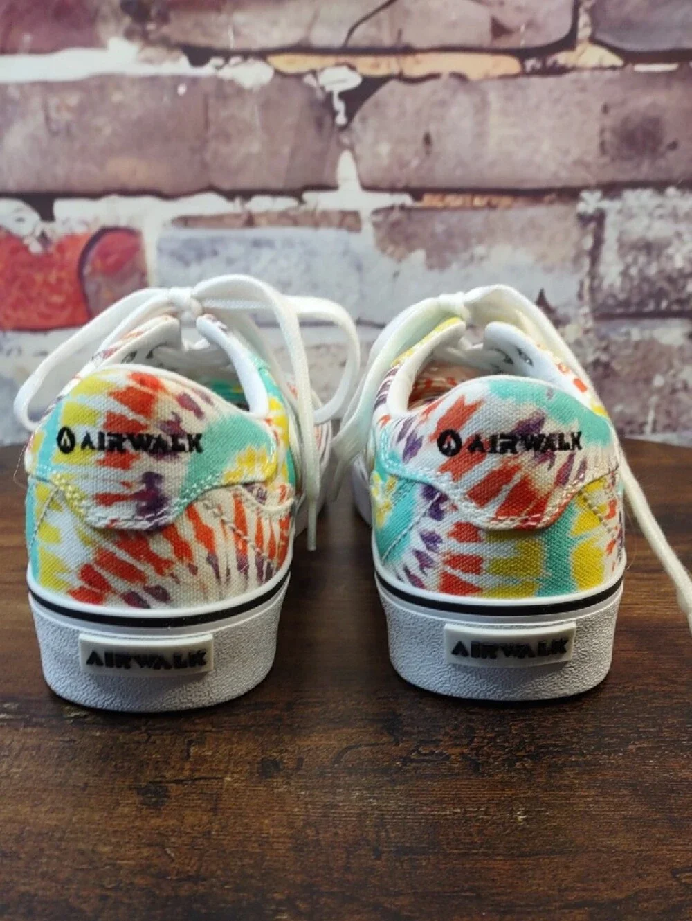 Airwalk Tie Dye Canvas Sneakers-(Mismatched Size)